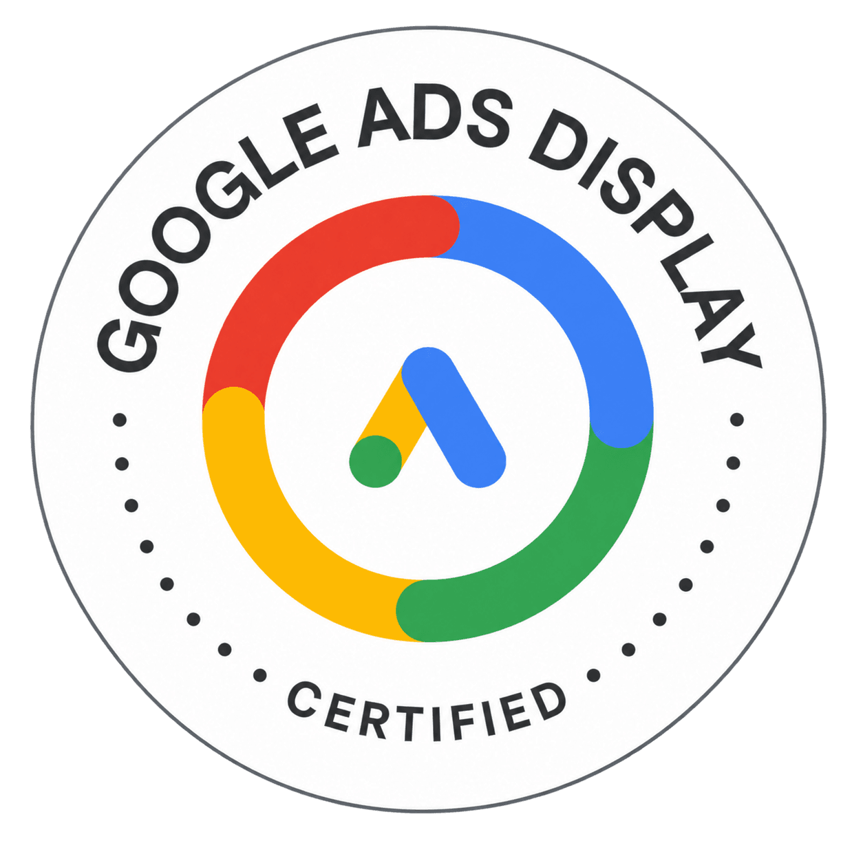 Odznak Google Ads Display